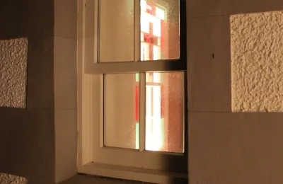 Stained glass window